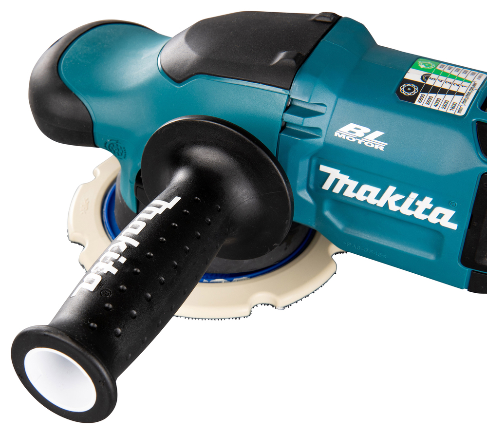Makita Akku Poliermaschine Exzenterpolierer DPO600Z Ø150mm, ohne Akku und Ladegerät 18V