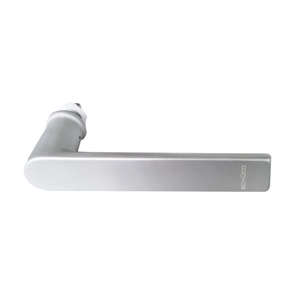 Schüco Reparaturset Getriebe Griff Rosette silber/EV1 (DIN Rechts/DIN Links)
