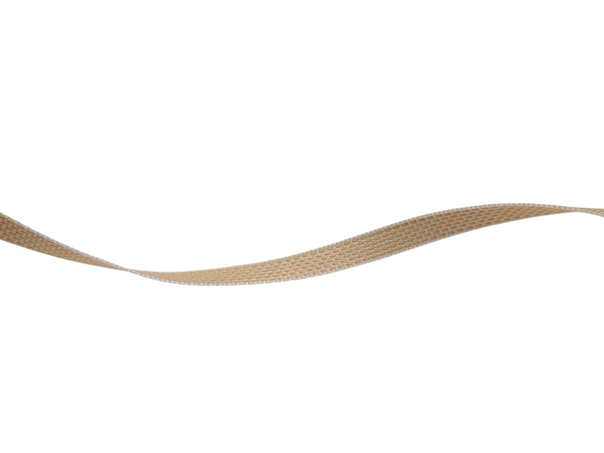 Minigurt gurt Gurtband 14 mm – Meterware, Creme – von Selve