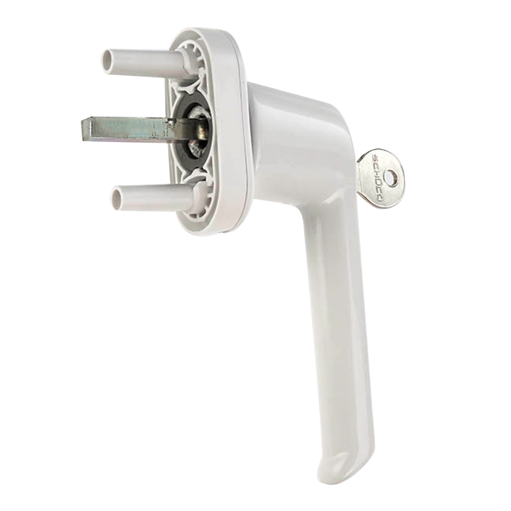 Fenstergriff abschließbar - Schüco VarioTec / Profilsystem Schüco Corona CT 70 / SI 82