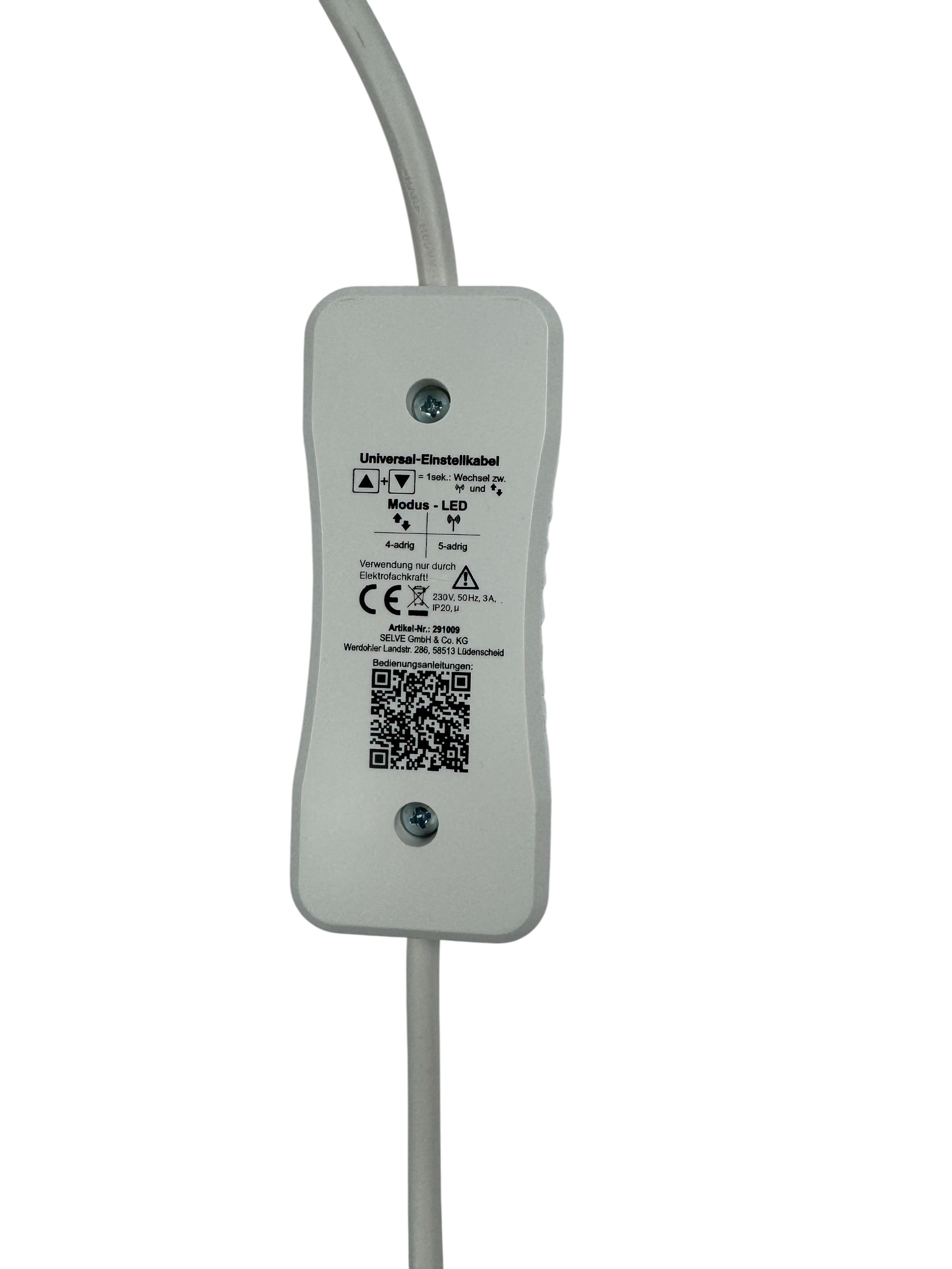 Selve Universal Einstellkabel / Einstellset mit Steckklemme für mechanische, elektronische und Funk