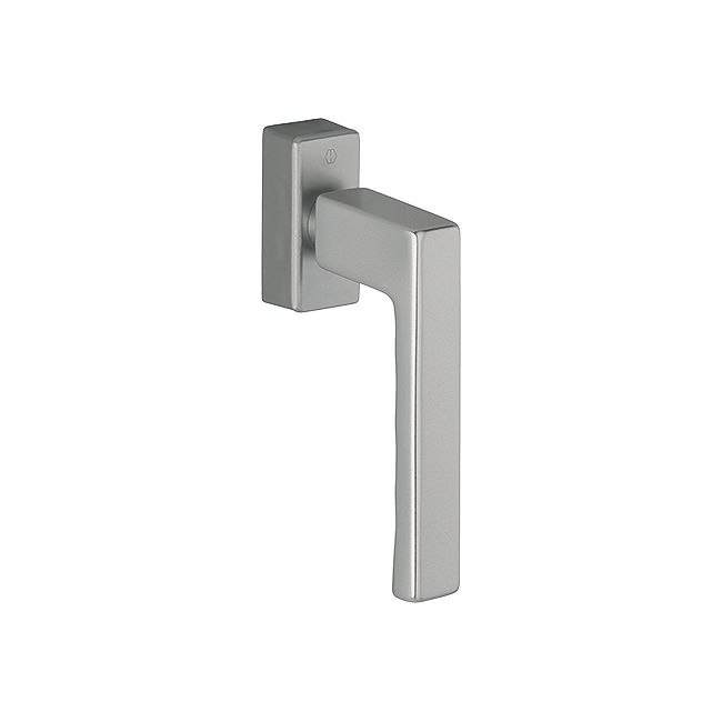 HOPPE Fenstergriff Toulon 0737/UD9024, F9 Aluminium stahlfarben