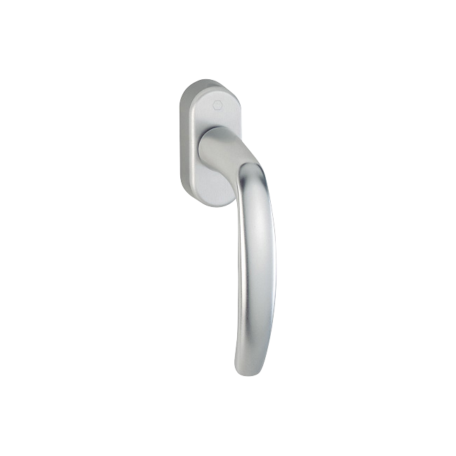 Hoppe Fenstergriff Atlanta Aluminium-Natur Secustik® 32-42 mm