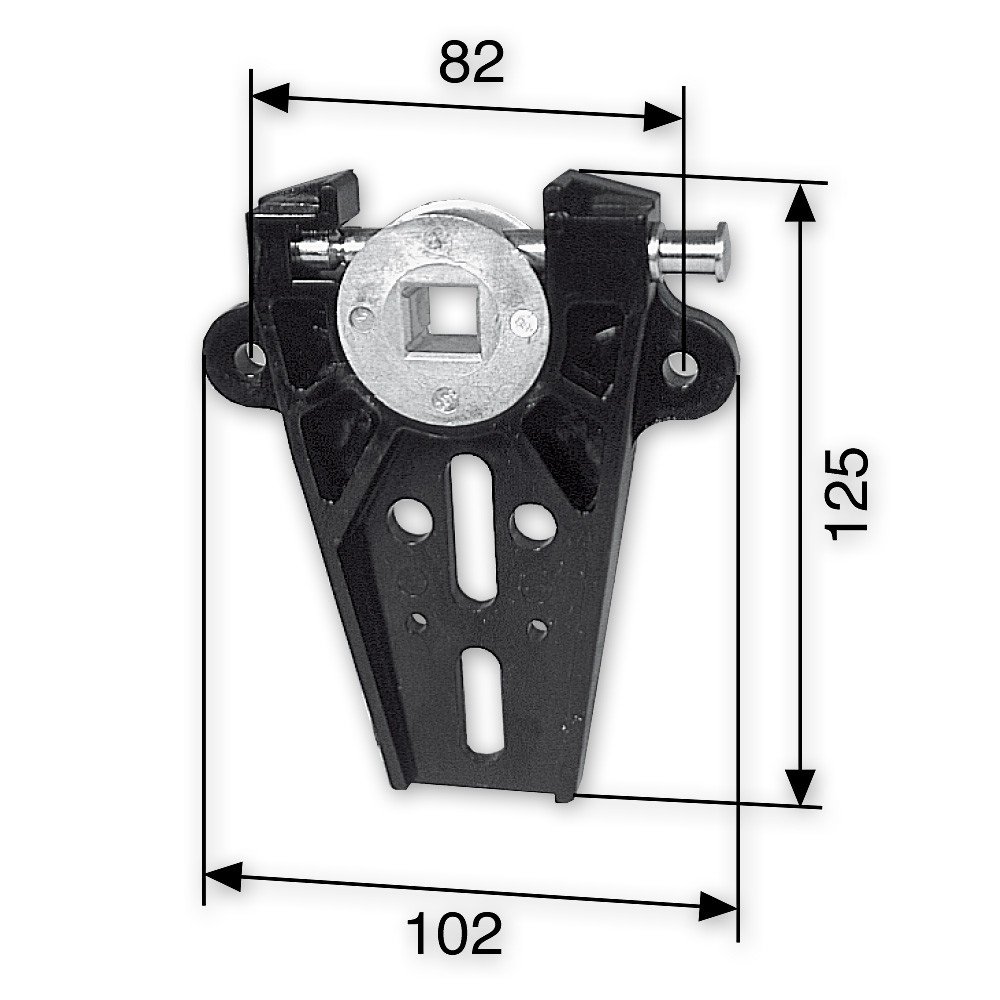 Selve Motorlager für Rollladenfertigkästen