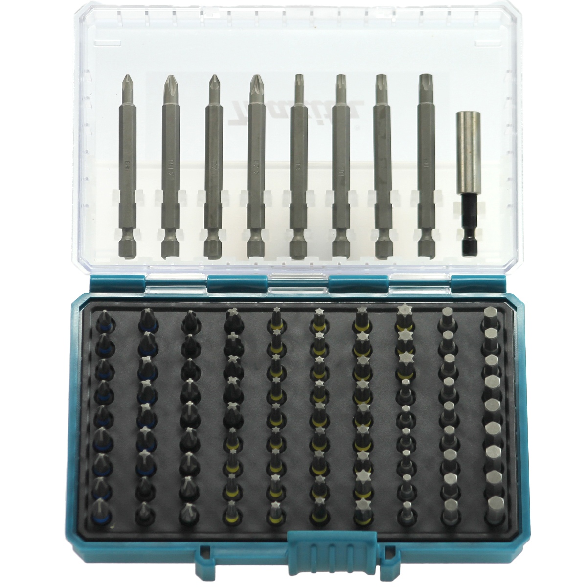 Makita Bit-Box 99-teilig, P-81050, 17.6 x 4.4 x 11.8 cm