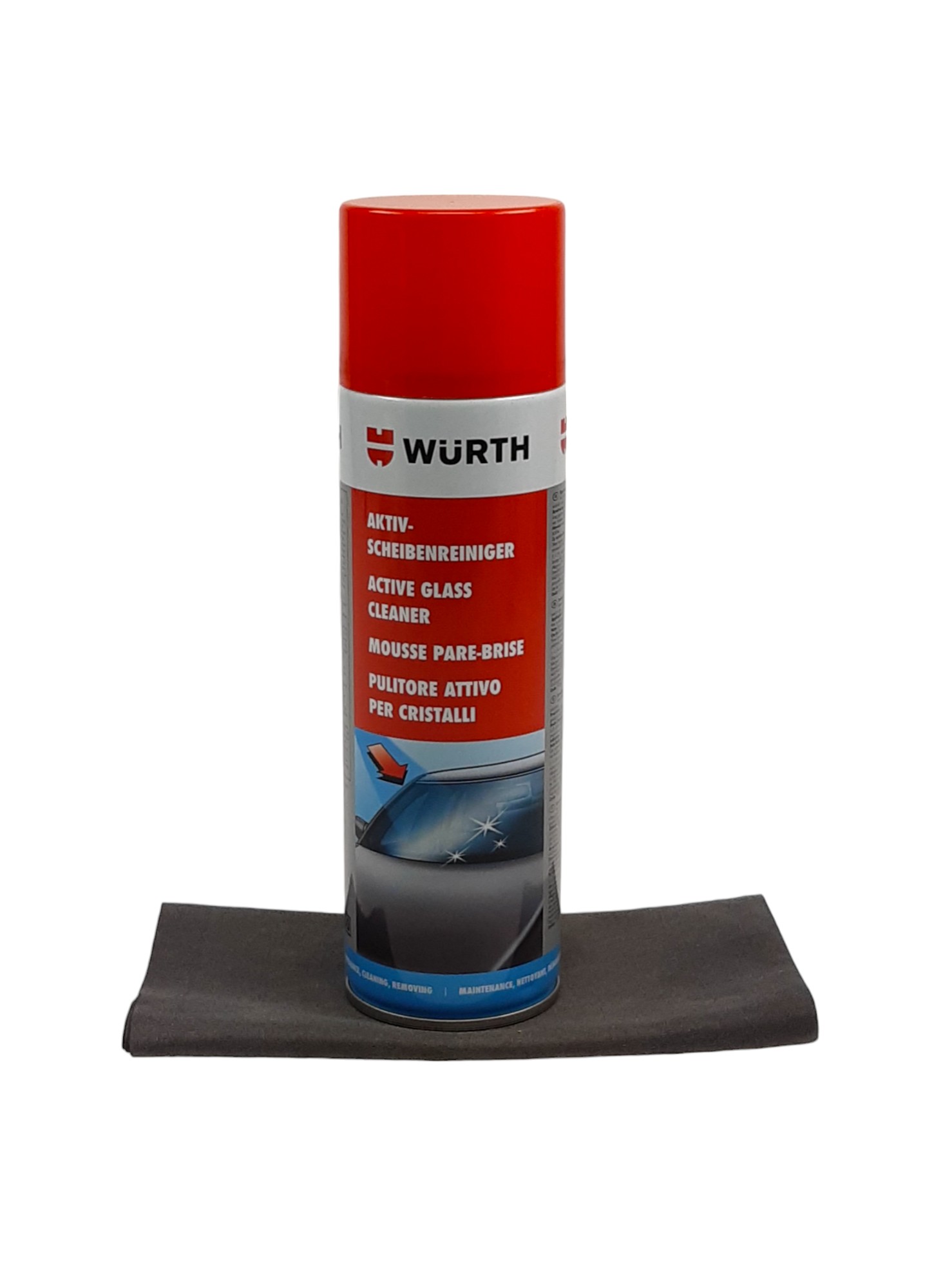 Würth Aktiv-Scheibenreiniger saBesto 500ml + inkl. Reinigungstuch