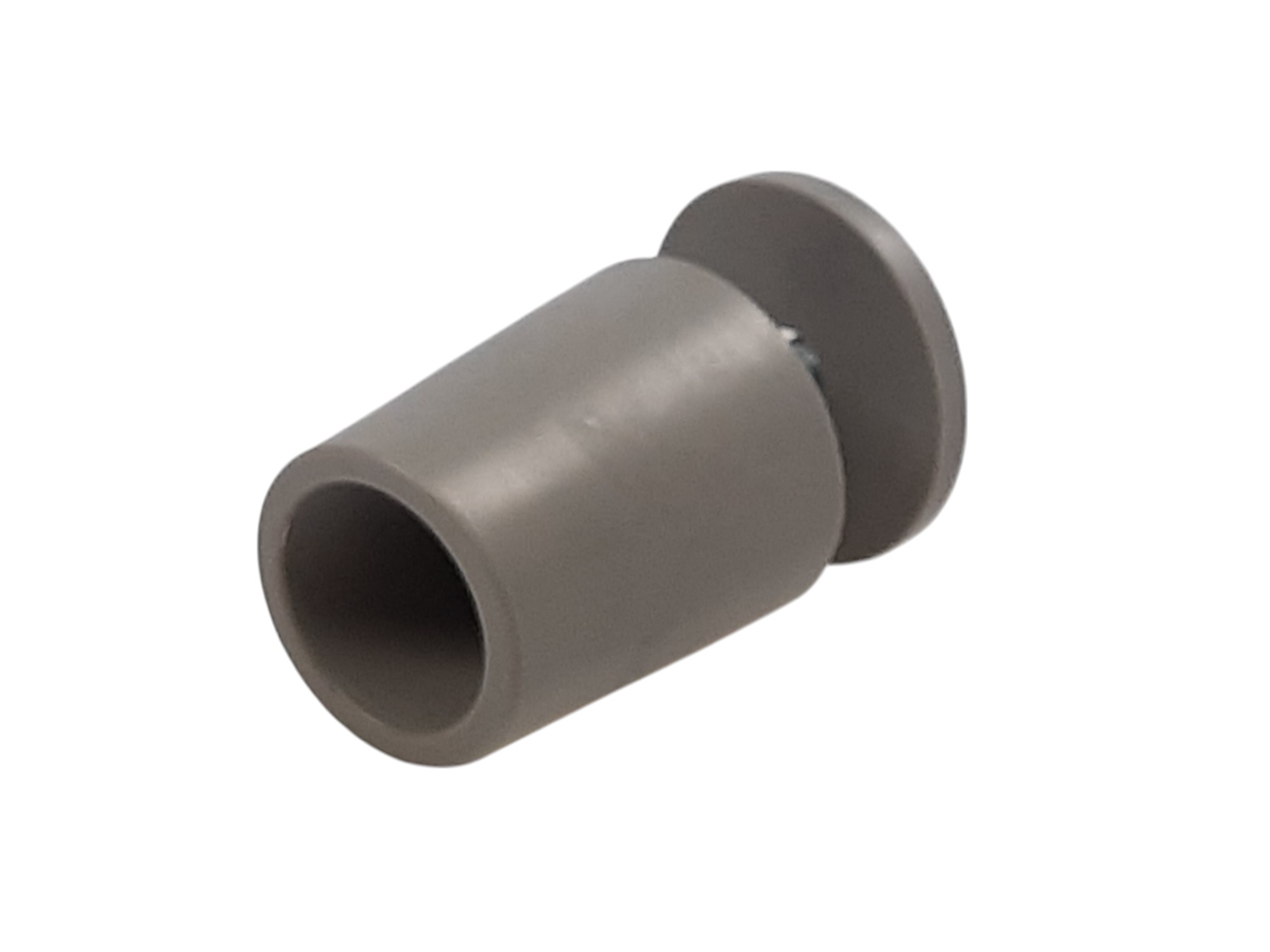 Anschlagstopfen Rollladen 30mm Länge mit Schraube und eingelegter Mutter Farbe hellgrau