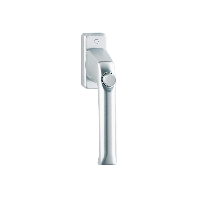HOPPE® Fenstergriff absperrbar London 013SV/U34, ohne Schrauben, inkl. Sperrknopf