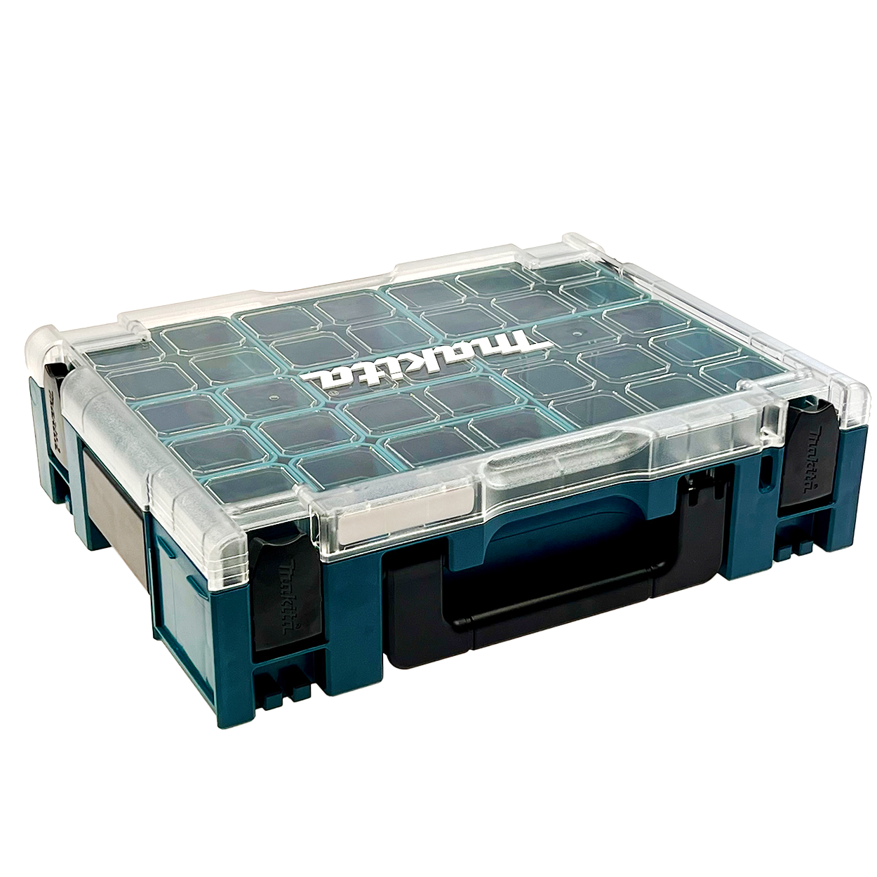 Makita Makpac-Organizer transparenter Deckel inkl. 13 Einsätzen