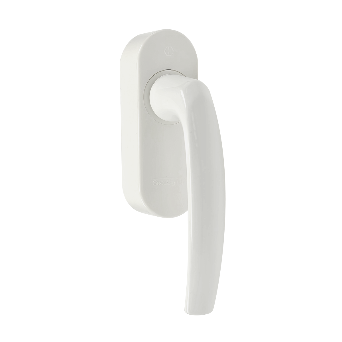 Somfy SecuSignal Hoppe Atlanta verkehrsweiß Fenstergriff 1811713