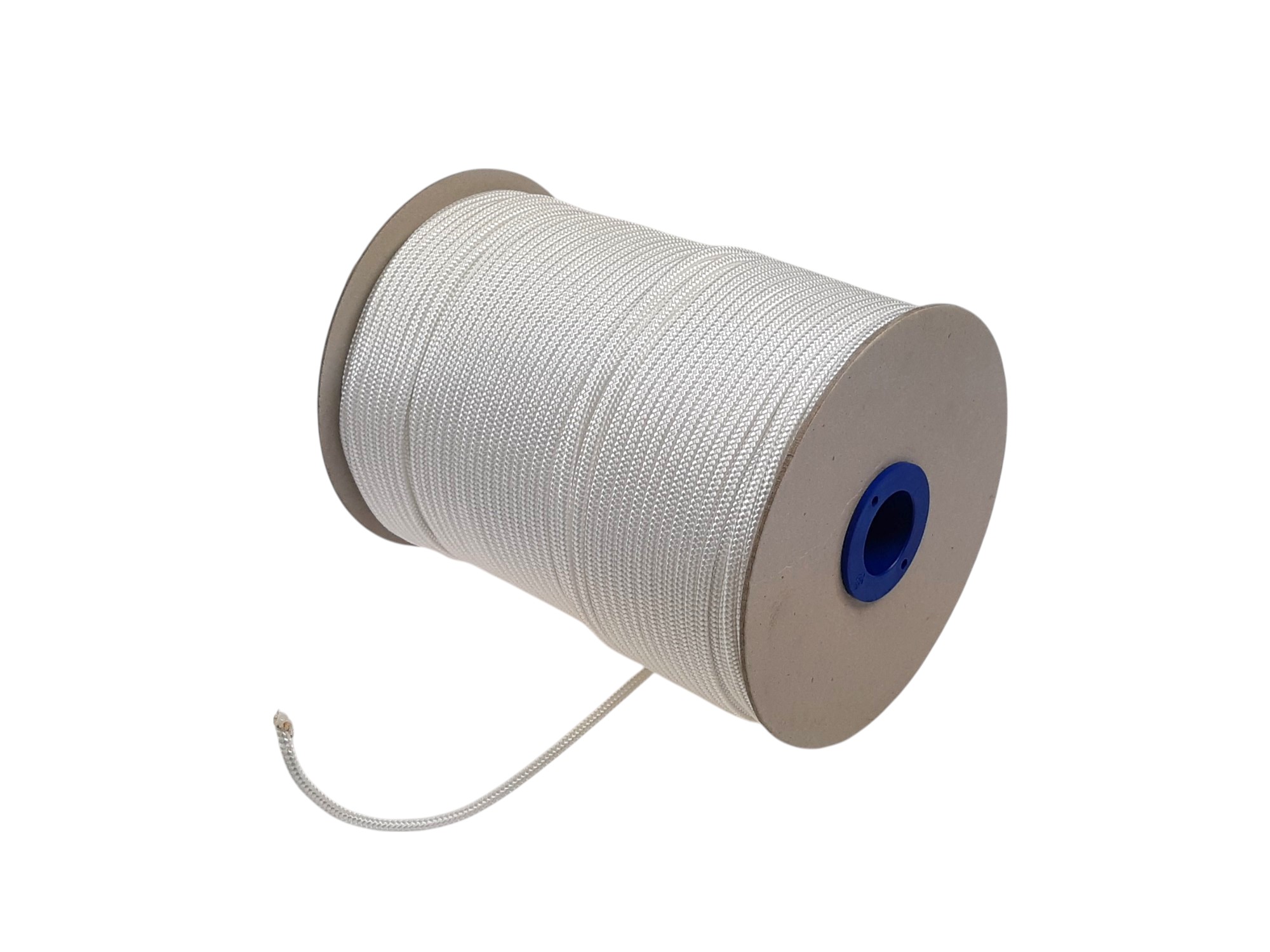 Nylonschnur für Schnurwickler Rollladen – 4 mm Stärke – Farbe Weiß – Meterware