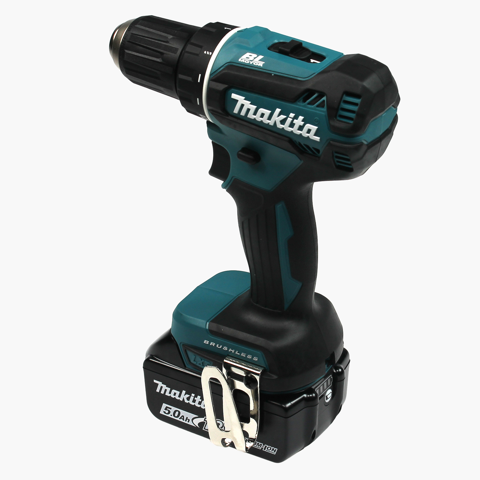 Makita Akku-Bohrschrauber 18V 3 Akkus/Ladeg./Makpac Komplettset