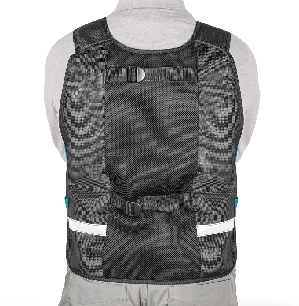 Makita Arbeitsweste für Werkzeuge Einheitsgröße schwarz E-15609