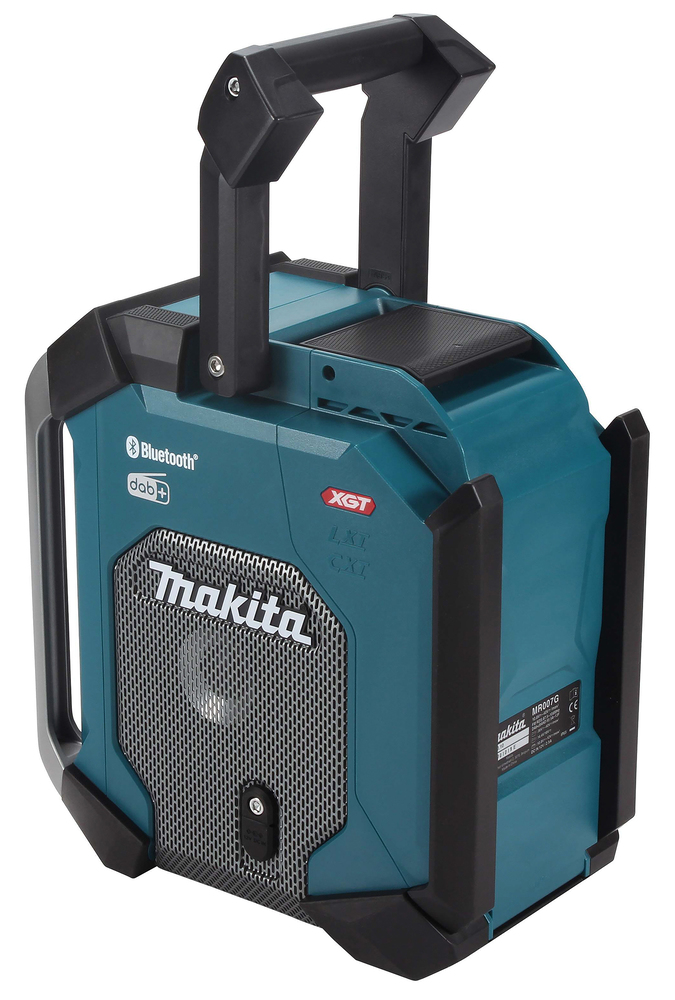 Makita Akku-Baustellenradio mit DAB+ und Bluetooth 12-40V kompatibel MR007GZ