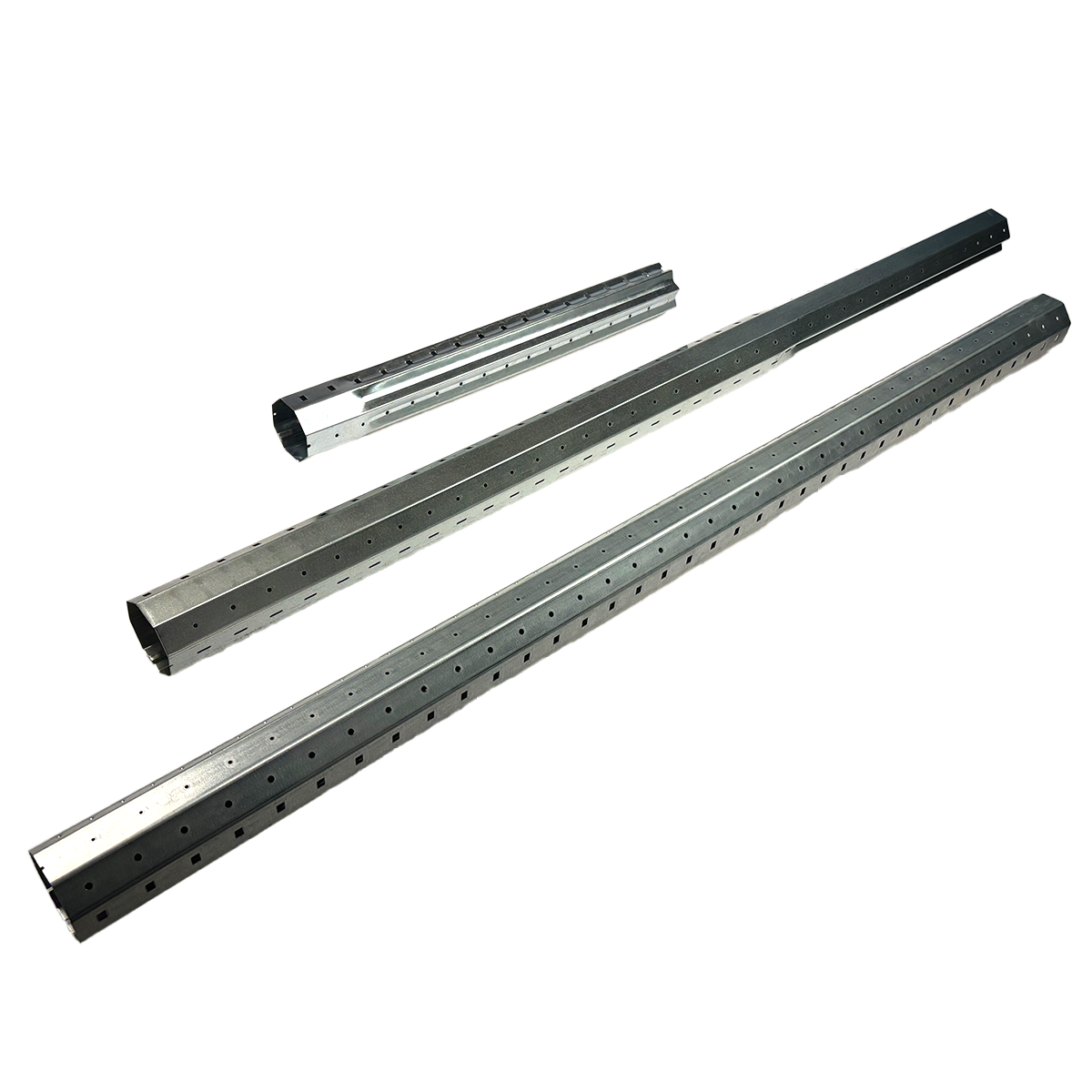 Selve Stahlwelle Set Rollladenwelle Steckwelle von 30-500 cm | Komplettset SW60 Rostfrei, inkl. alle