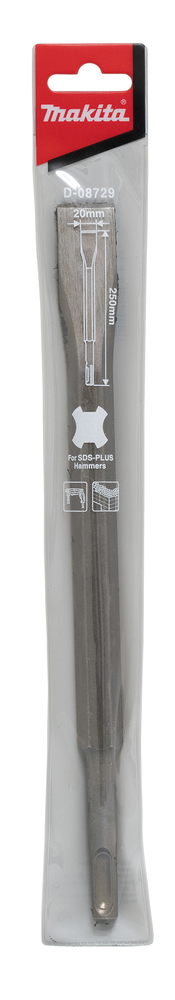 Makita Fliesenmeißel SDS+ D-08729 Maschinenmeißel Fliesenmeißel Kaltmeißel