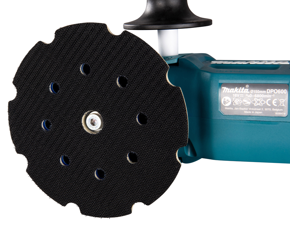 Makita Akku Poliermaschine Exzenterpolierer DPO600Z Ø150mm, ohne Akku und Ladegerät 18V