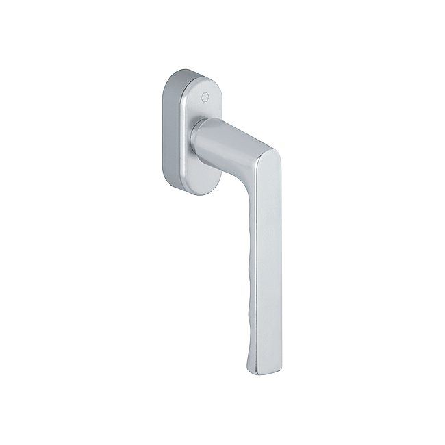 Hoppe Fenstergriff Hamburg 0700/UD92020, mit Schrauben, Naturfarbig-silber eloxiert, 11696370
