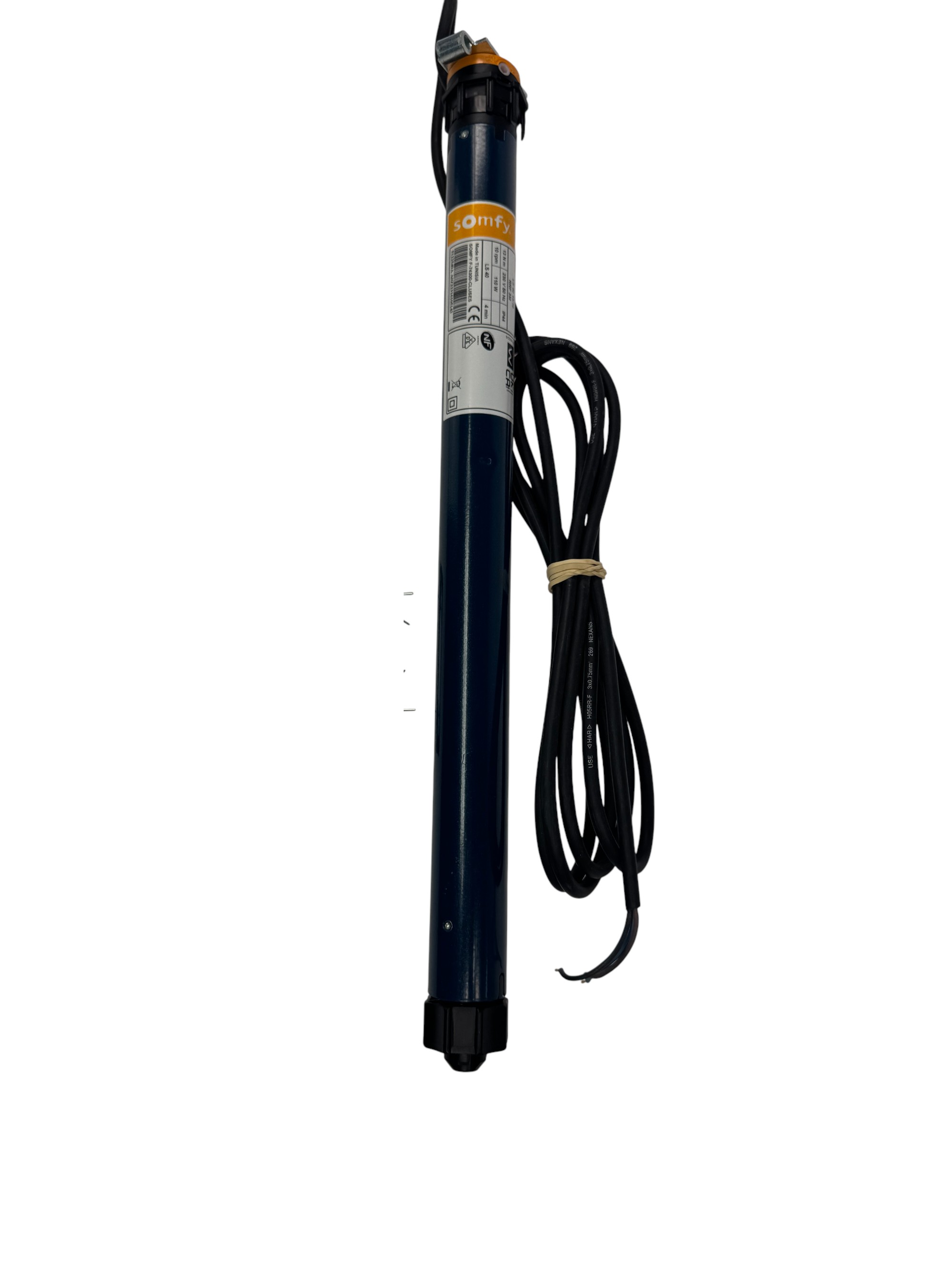 Somfy Ilmo 2 40 WT 13/10 BK 40x0,6 2,5M Kabel