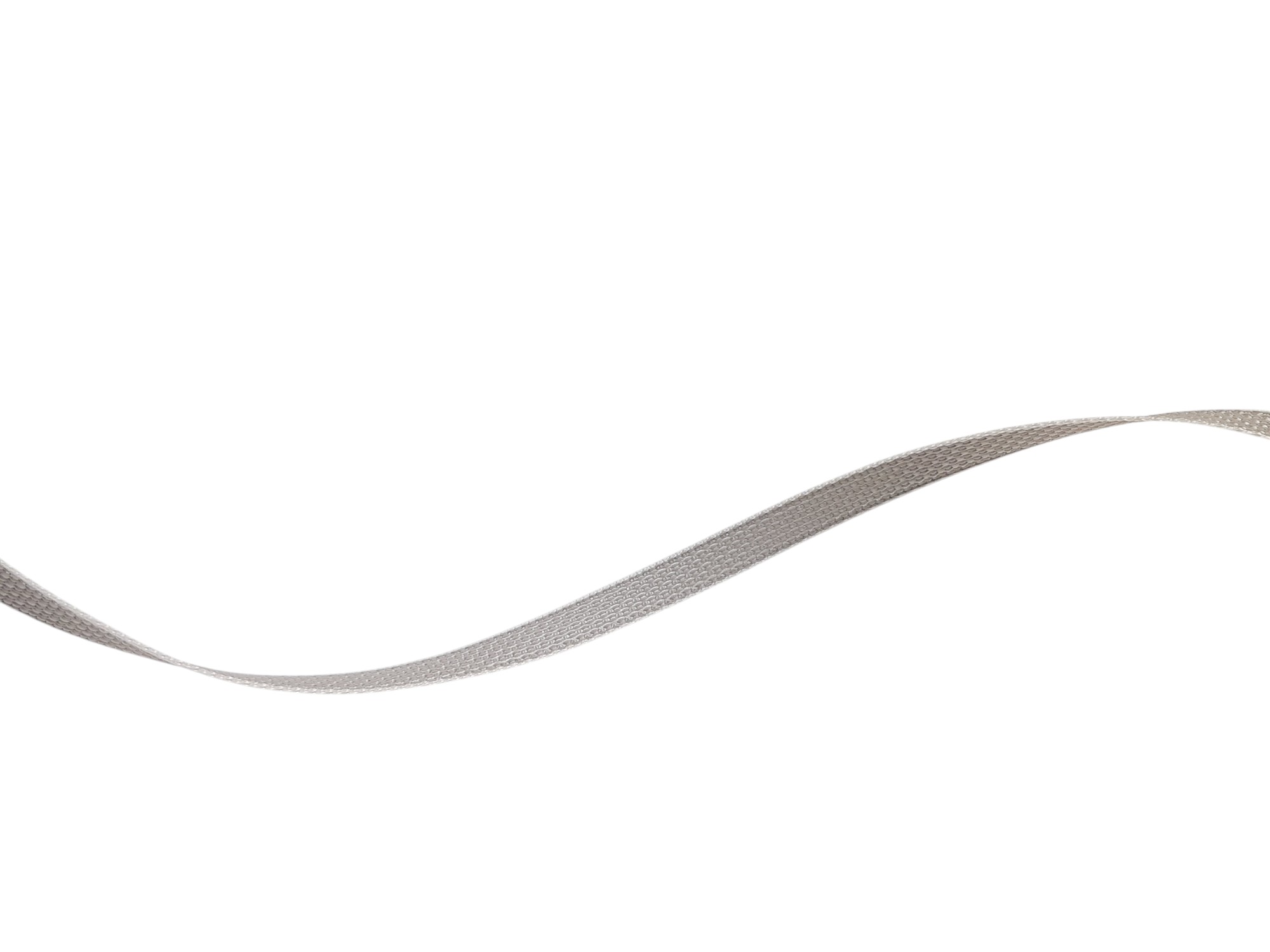 Minigurt gurt Gurtband 14 mm – Meterware, Grau – von Selve