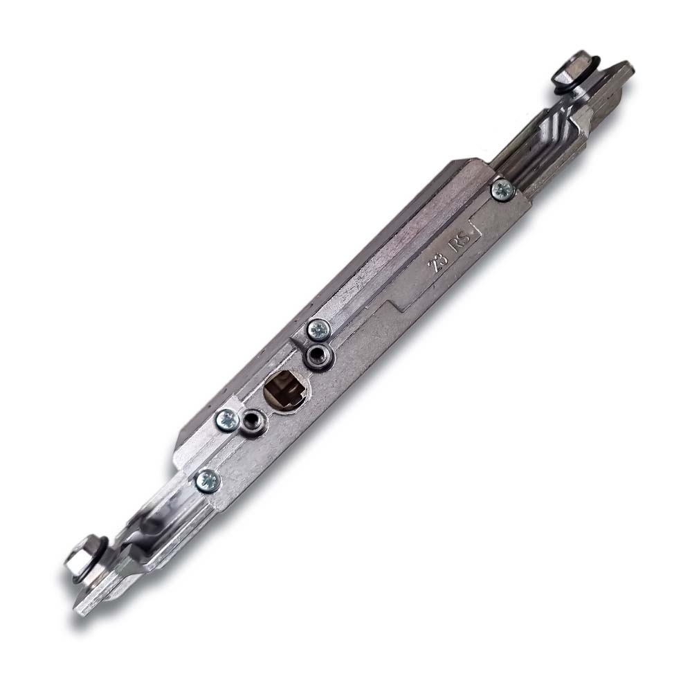 Schüco Reparaturset Getriebe Griff Rosette silber/EV1 (DIN Rechts/DIN Links)